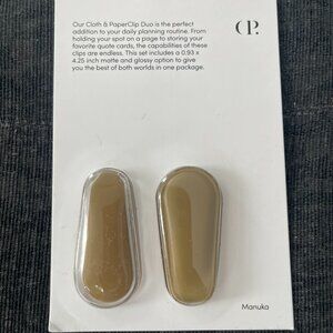 Cloth and Paper - Magnetic Clip Duo